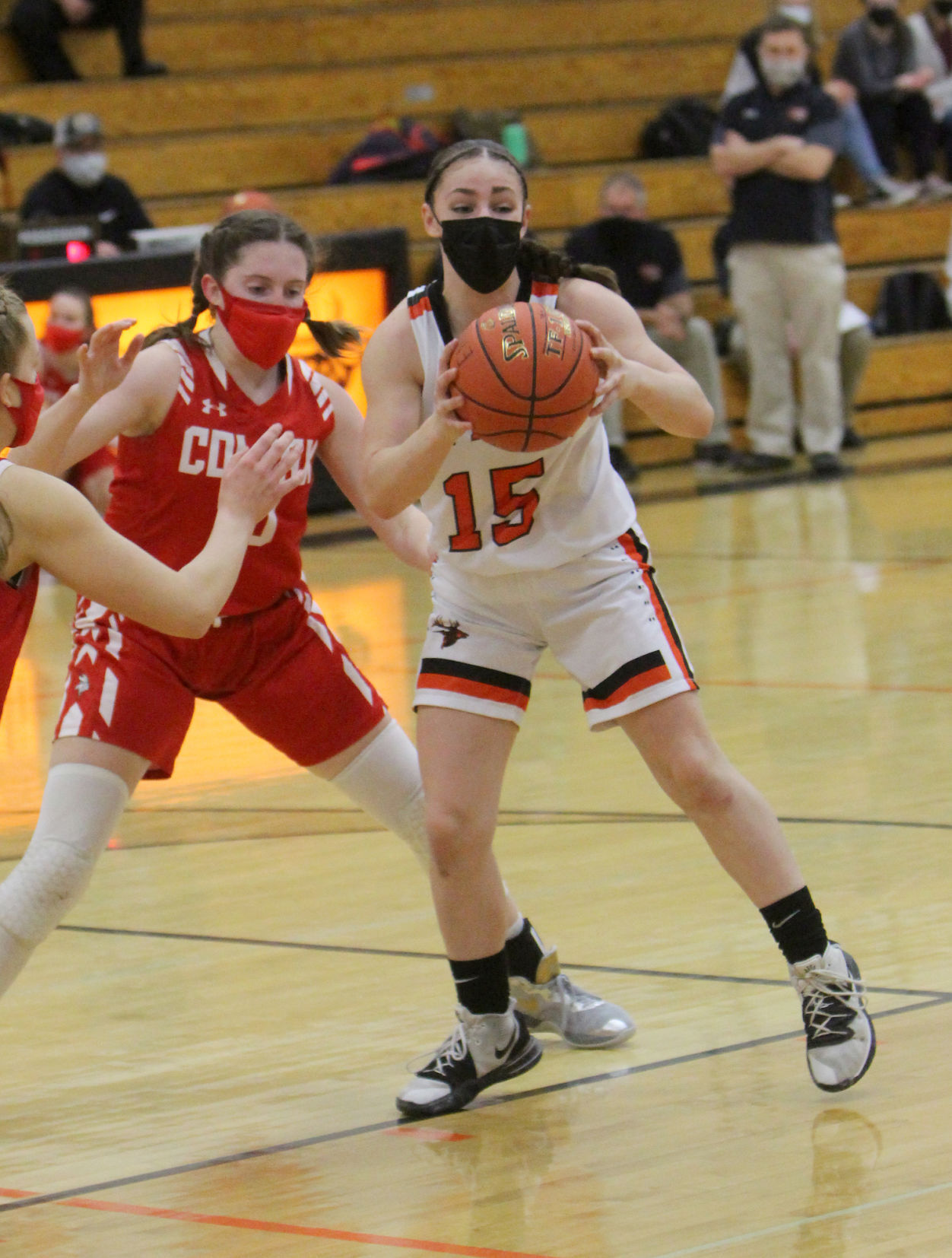 Colfax at Elk Mound girls basketball 1-25-21